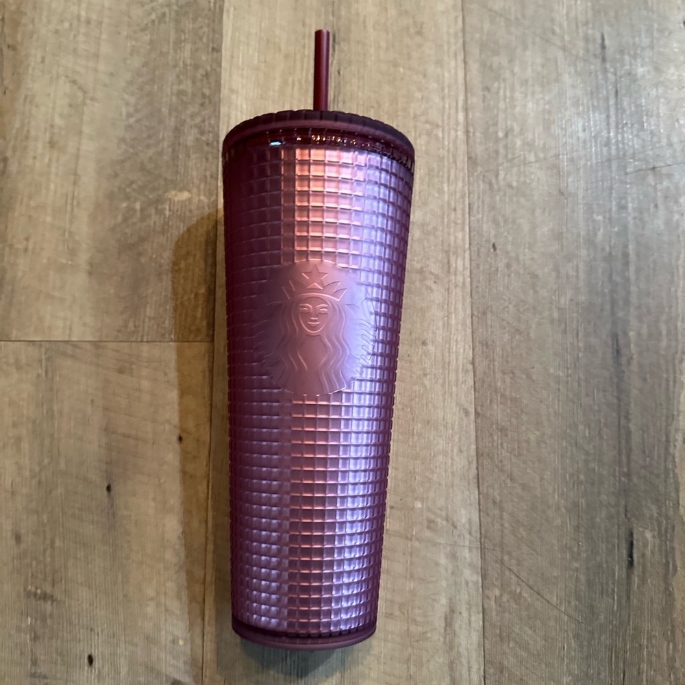 Starbucks Soft Touch Grid Tumbler 2023 - Picture 2 of 6